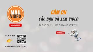 Mẫu video - outro 01 - ngang