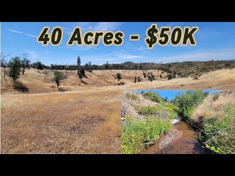 Acreage for Sale in California – Affordable Real Estate, Cheap Land, 40 Acres Ono, CA