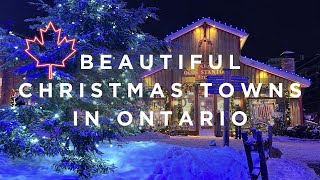 加拿大最美八個聖誕城鎮! Beautiful Christmas Towns in Ontario Canada! #加拿大 #christmas #canada #canadalife