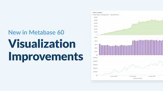 New in Metabase 60: Visualization improvements
