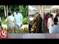 TDP Leaders Reaches Amaravati | CM Babu To Hold Meet On Revanth Reddy Issue | V6 News