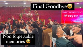 Finally Hamara FAREWELL ho gaya🍾🥹 || Farewell vlog || by Aadiduhanvlogs ||