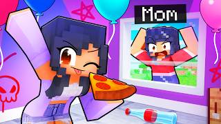 HOME ALONE without my MOM in Minecraft!