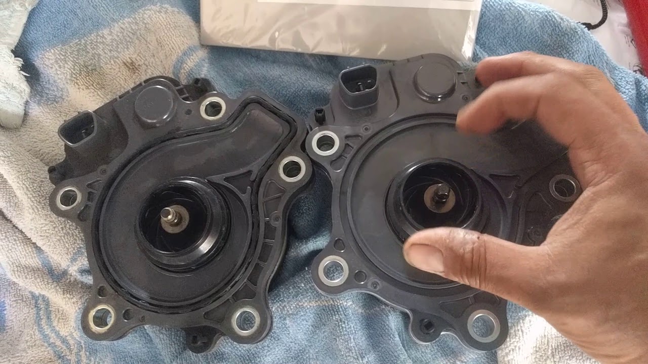 Prius Gen 3 Water Pump OEM Vs NOT - YouTube