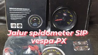 JALUR SPIDOMETER SIP VESPA PX