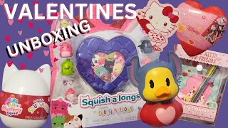 Valentines Toys Unboxing Squishmallows Squishalongs Hello Kitty and Nightmare Before Christmas