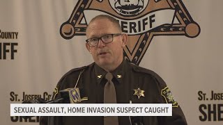 St. Joseph County authorities share more details about how they tracked down man accused of CSC