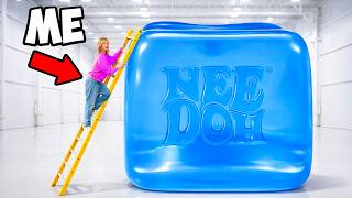 I MADE THE WORLD’S LARGEST NEEDOH WITH SLIME!