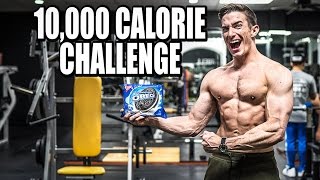 10,000 CALORIE FOOD CHALLENGE - EPIC CHEAT DAY - 4K