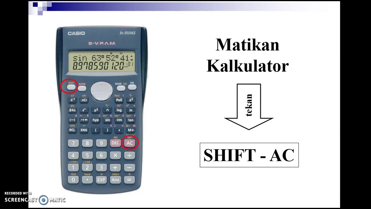 Penggunaan Kalkulator Youtube
