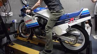 GSX-R750のパワーチェック