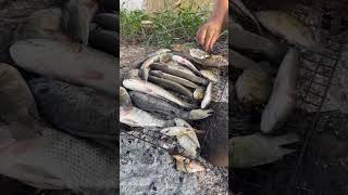 Grilled fish #shortvideo #videoshorts #cooking #khmerfood #youtubeshorts #videoshortsyoutube