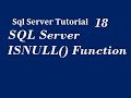 SQL Server ISNULL() Function