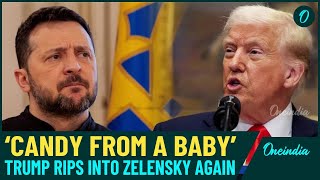 Trump Dodges Question On Whether He’s Now Backing Russia; Tears Into Zelensky Again | Watch