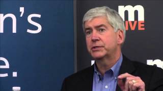 Ballot Bash: Gov. Rick Snyder interviewed by MLive Media Group Editorial Board