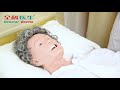 medical school training female elderly nursing manikin