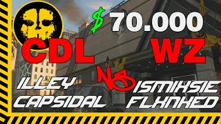 $70k CDL vs. WZ Capsidal - Illey VS iSmixie - Flxnked HARDPOINT Embassy ROUND 1 #callofduty #warzone