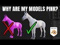 Blender Model All Pink? Easy Fix!