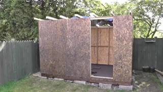 DIY Man Cave / She Shed - Part 9 - Sheathing The Walls With OSB