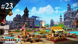 【ドラクエビルダーズ2】城下町をつくろう 広場 からっぽ島開拓 #23【Dragonquest Builders2】