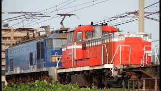 EF510-507+DE10 3506 高速貨物3097ﾚ　広島→新潟