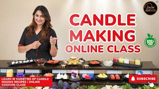 Candle Making Online Class | To Buy ☎️ +91  8551 8551 04 ☎️+91  8551 8551 07 By Om Sai Cooking Class