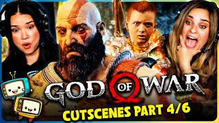 GOD OF WAR (2018) CUTSCENES (PART 4/6) REACTION! | MassiveG