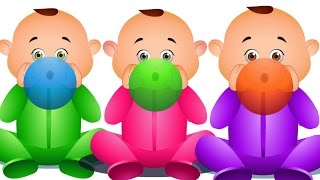 Five Little Babies Blowing Balloons & Many More - Nursery Rhymes Collection - Jam Jammies Kids Songs