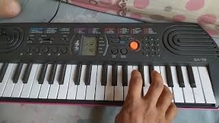 Musical Keyboard Melody making.