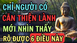 Người Có CĂN LÀNH Sẽ Thấy 6 Điều Này (rất màu nhiệm) !