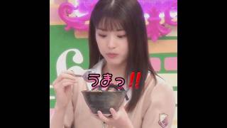 松村沙友理💕､癒しの食べっぷりり🍜♪｡…＃松村沙友理＃乃木坂46＃shorts