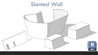 Slanted Wall in Revit 2024