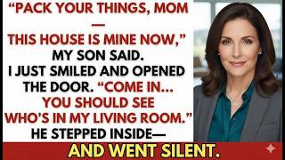 My Son Tried to Take My House—But Froze When He Saw Who Was in My Living Room