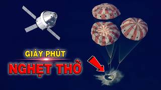 Nghẹt Thở: Orion Hạ Cánh Đưa 4 Phi Hành Gia Về Trái Đất
