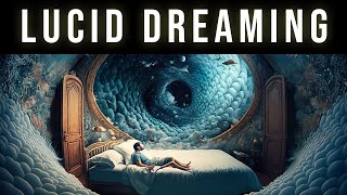 Enter REM Sleep Cycle & Explore The Dream Realm | Lucid Dreaming Binaural Beats Sleep Hypnosis