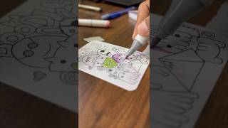 How to draw a doodle art in tamil | doodle art tutorial #satisfying #doodle