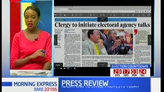 Clergy to initiate electoral agency talks, Press Review