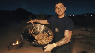 i cooked pad thai in the desert at night (filmed w/ a7siii)