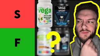 BEST VEGA ONE / SPORT Vegan Protein TIER LIST