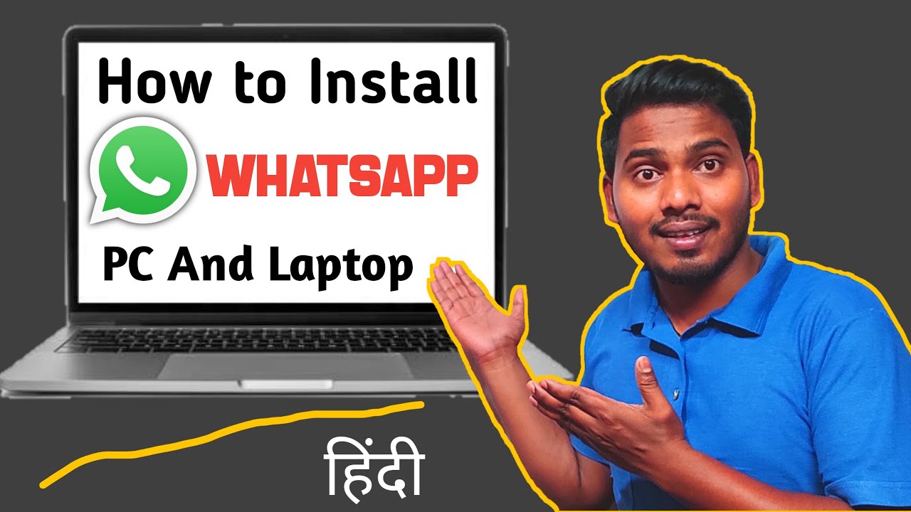 How To Use WhatsApp On Pc Or Laptop Without Mobile Phone - YouTube