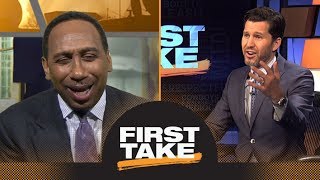Stephen A. tries to annoy Will Cain by laughing over Dez Bryant's catch | First