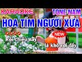 Hoa Tím Người Xưa | Giã Từ | Hát Nữa Đi Em Karaoke Nhạc Sống Tone Nam - Tình Trần Organ