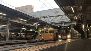 227系A-42編成 広島駅入線