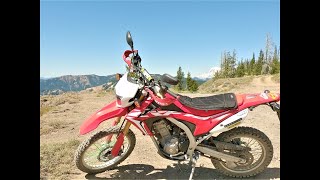 Solo Ride, Bethel Ridge (WABDR). Chasing Elk on dual sport (Crf250L)