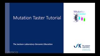 Mutation Taster Tutorial