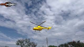 Die Flywing Bo 105 im entspannten Schwebflug. Videomaterial von RTR Hobby zur Verfügung gestellt.