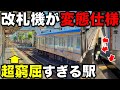 【初見殺しの改札機⁉︎】通過列車多すぎ‼︎ 高級住宅街に存在する“全てが狭い駅”があまりにも癖強すぎた 南海高野線/関西私鉄