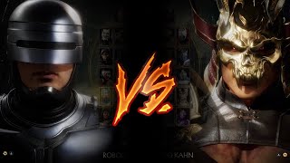 Mortal Kombat 11 - Robocop Vs. Shao Kahn (VERY HARD)