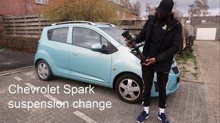 How to replace a suspension of a Chevrolet Spark