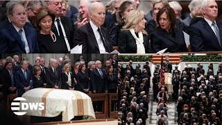 FULL FINAL GOODBYE: EX Presidents Bush, Biden & Cheney Family Gather at Dick Cheney’s Funeral | AC1E